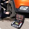 Tire Puncture Repair Kit 34 Pieces Motorcycle Patch Flats Repair Kit Heavy Duty Fix Tools For SUV RV Trailer ATV Tractor Sedans