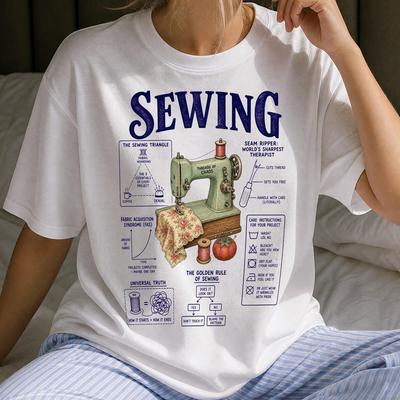 Funny Sewing Shirt - Retro Crafts & Making Gift - Sarcastic Sewing Clothing