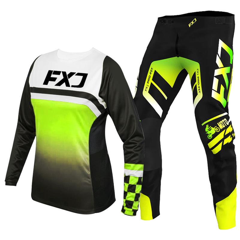 Motocross-Ausrüstungsset für Kinder 4 5 6 7 8 9 10 11 12 13 Jahre Jugend Kind Motorrad Junge Mädchen Jersey Hose Kits Rennanzug Offroad Enduro MX MTB