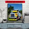 Kenworth 5D Round Diamond Painting Kit Diamond Embroidery Painting Rhinestones Mosaic Frameless Handwork Decoration Arts
