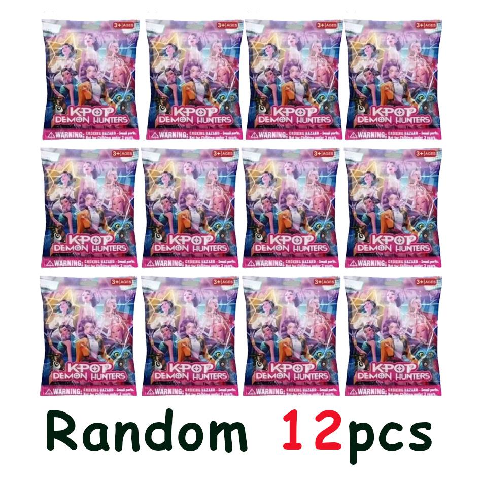 24pcs K-Pop Demon Hunters Blind Box Anime Figure Rumi Mira Zoey Sussy Dolls Blind Bag Mystery Box Decoration Kids Christmas Gift
