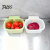 Sink Filter for Food Residue Hanging Strainer Basket, One-Press Waste Catcher, Anti Clogging Practical Kitchen Gadget Filter, Storage Basket