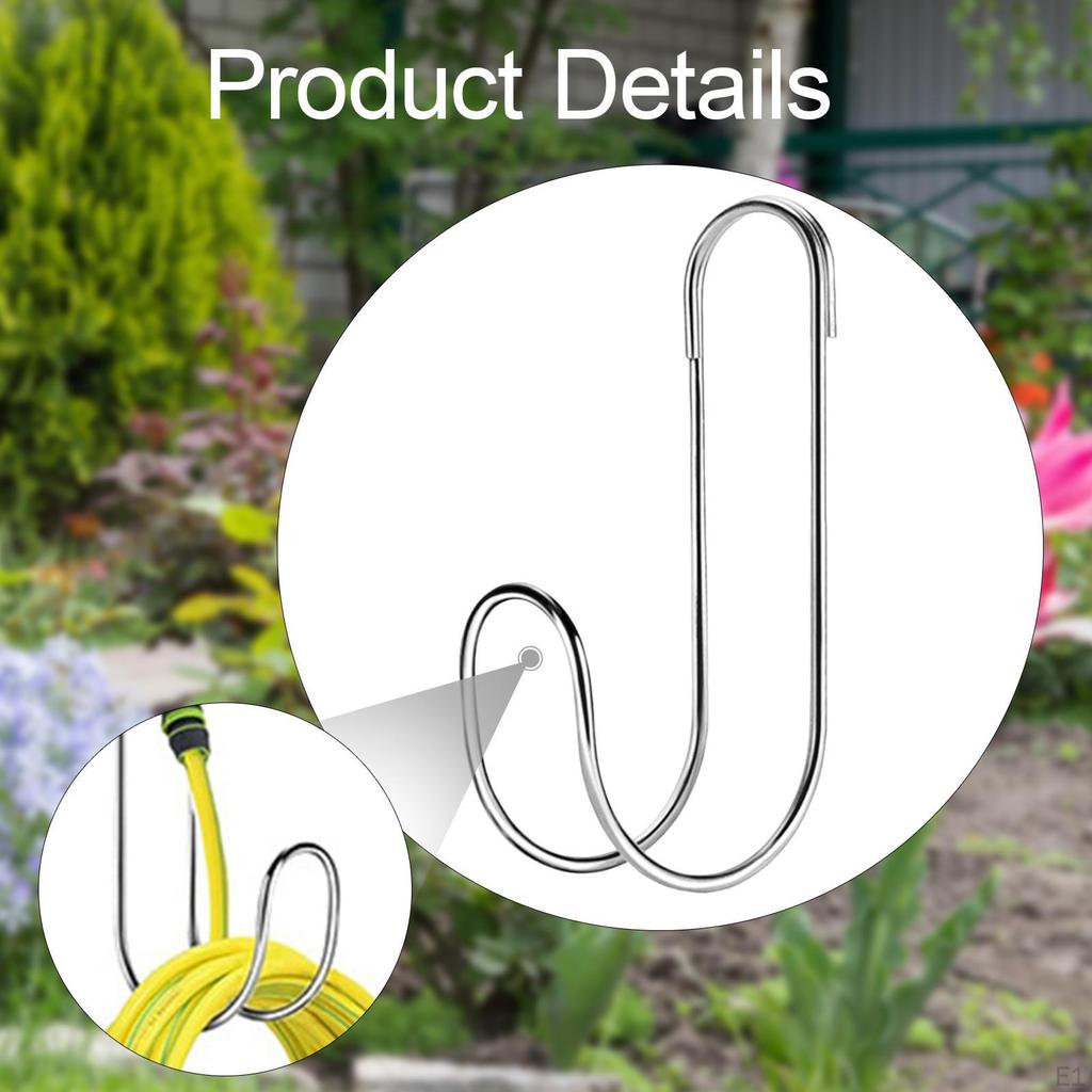 Garden Hose Holder Tool Wall Mounted for Yard Home Basement