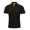Premier Mens Contrast Coolchecker Polo Shirt