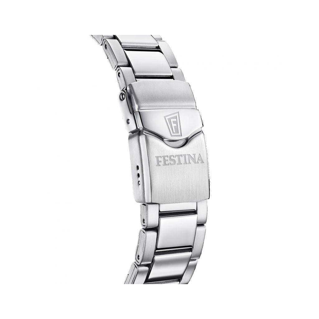 FESTINA Diver Stainless Steel Black Dial Quartz F20663-3 200M Men's Watch
