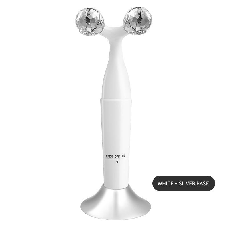 3D Electric Facial Slimming Device - V-Face Vibrating Roller Massager