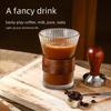 High-Value Vertical Stripe Cup with Anti-Scald Sleeve – Japanese Accordion Waistband Style