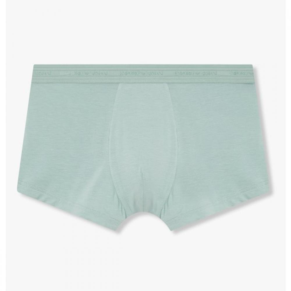 Emporio Armani Мужские однотонные эластичные трусы из вискозы 0815312034 XL