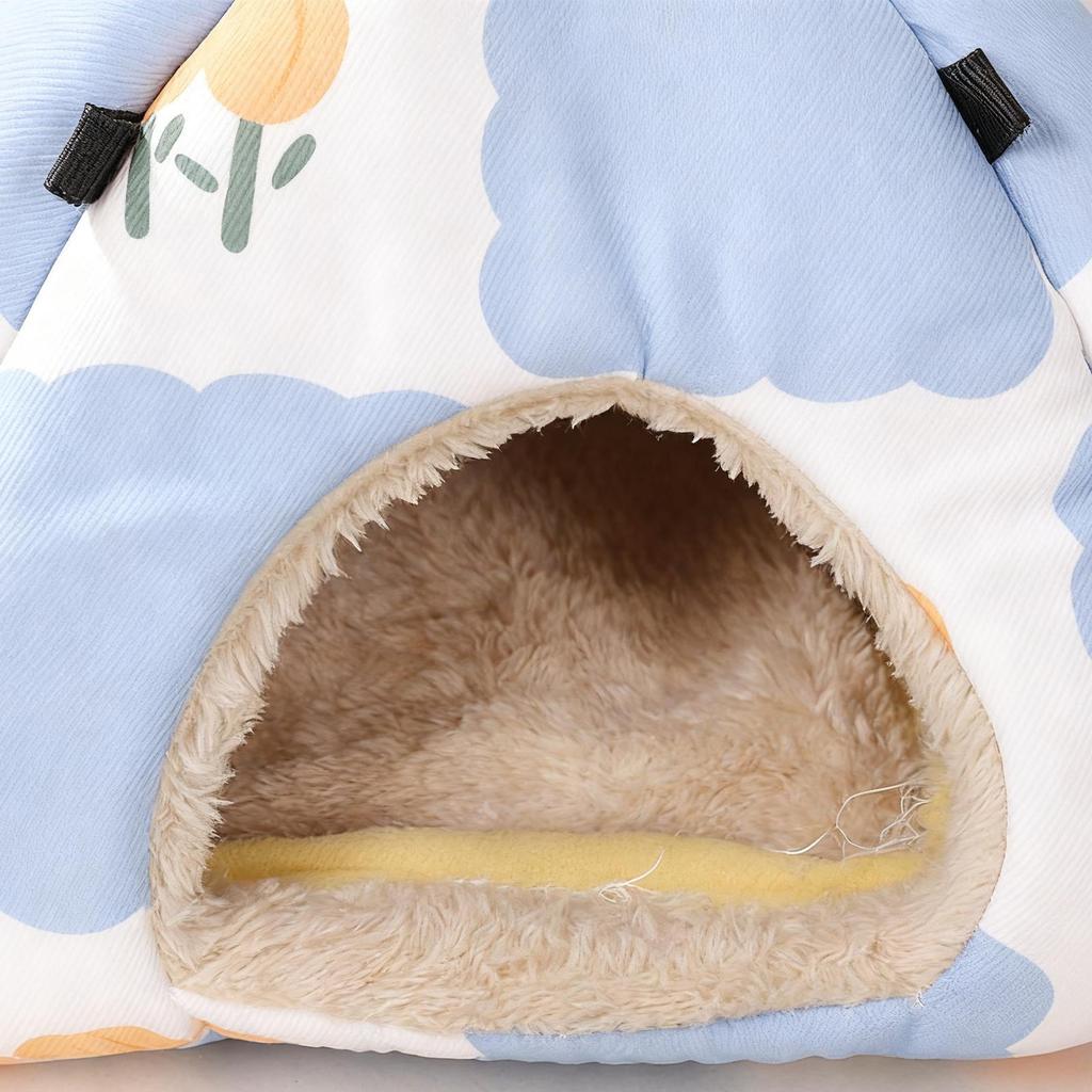 Frettchenbett Halbgeschlossenes Warmes Kuppelnest Hängende Hängematte Warmes Hamsternest Für Chinchilla Kleintier Frettchen Mäuse Vogel Zuhause