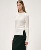 K Current Rib Sweater_Ivory