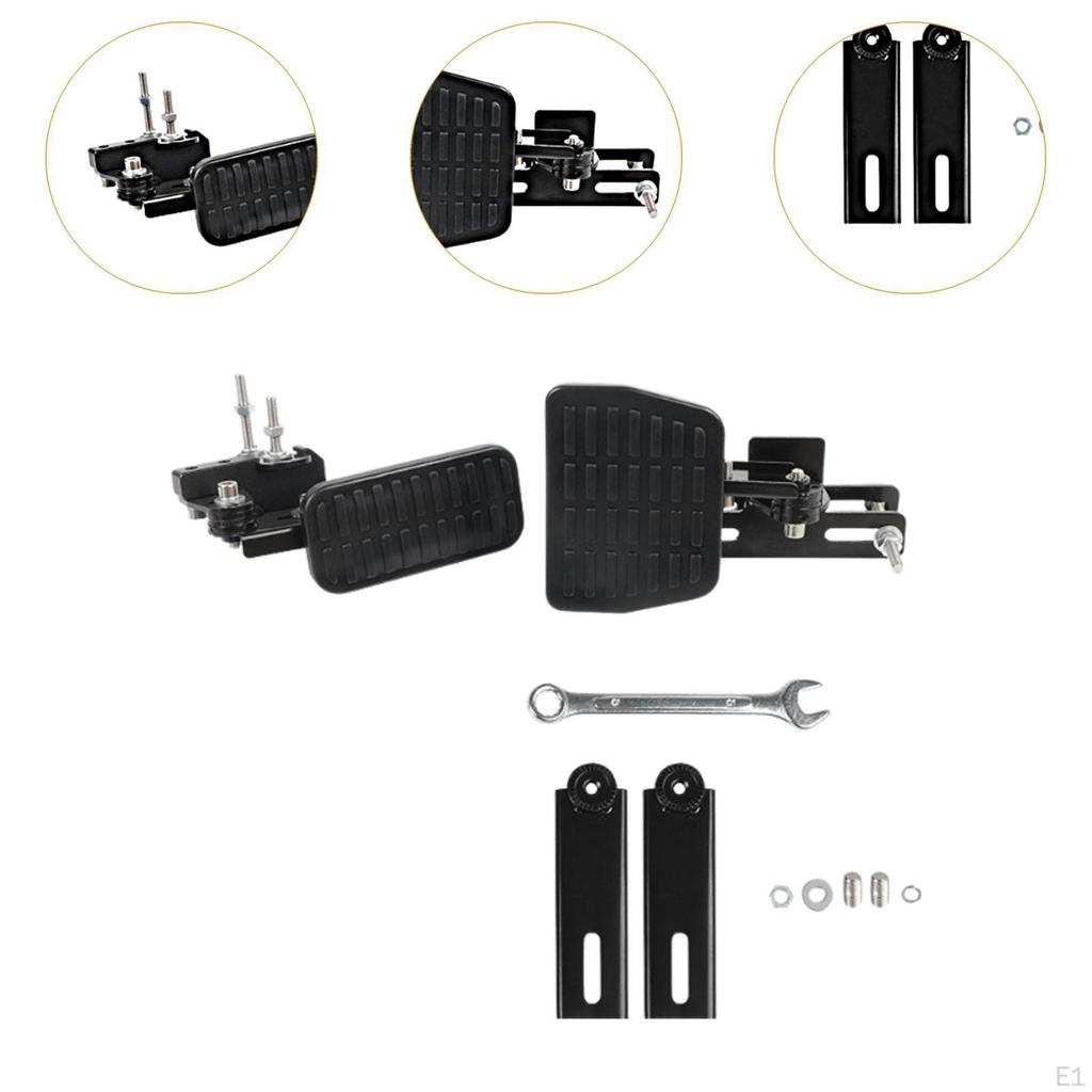 Gas and Brake Pedal Extenders Adjustable Utility Assembly Repair Parts Extension Directly