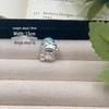 Sterling Silver Cartoon Kitty & Miffy Rabbit Pendant Charm for DIY Bracelet