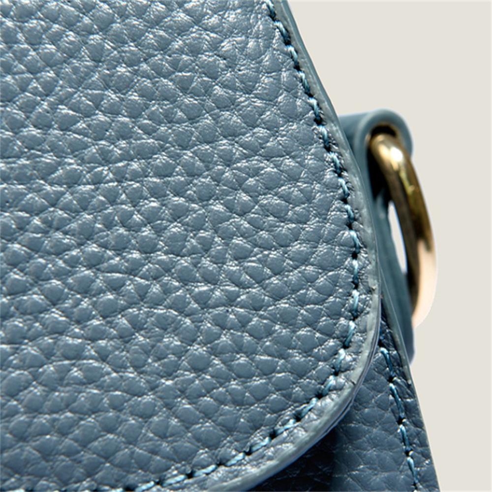 New Niche Exquisite Calfskin Bag High-End Feeling Small All-Match Bag Ladies Shoulder Messenger Bag