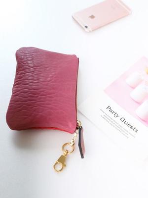THEHEE Mini Apfel Schlüsselanhänger Tasche Schlüsselanhänger