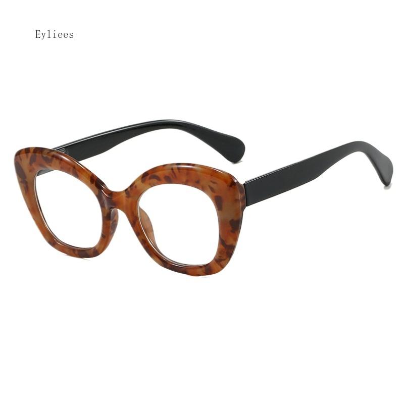 Retro Anti Blue Light Computer Glasses Frame Women Oversized Men Trendy Fashionable Stylish Eyeglasses Classic Spectacles Ouclos