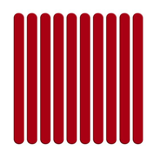 Food Grade 10Pcs 24 Cavity Ice Cream Sticks Heat Resistant Durable Popsicle Sticks Party DIY Ice Cream Accessories