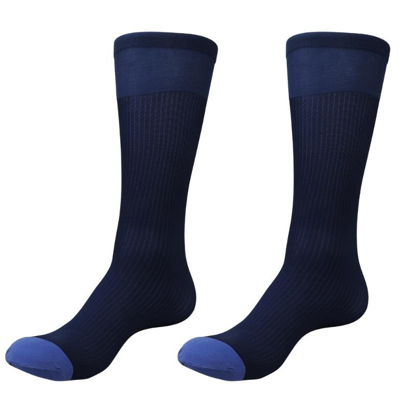 Herren durchsichtige Business-Kniestrümpfe Lang über dem Wadenbein Kleid oder Arbeitsstrümpfe Nylon-Kniestrümpfe Kniehohe Kniestrümpfe Geschenke