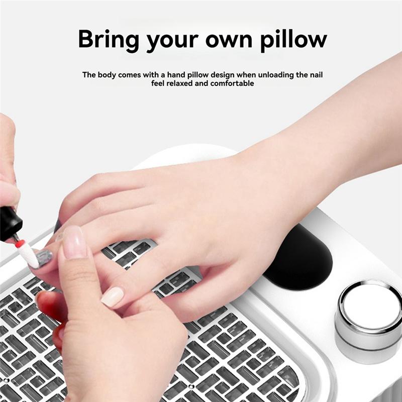 

Nail Care Vacuum Cleaner New 80W Powerful Japanese Removable Filter Nail Care Vacuum Cleaner EU Plug NONE
