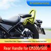Honda CMX300/CMX500 Rebel Rear Grab Handle & Backrest Modification
