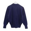 YVES SAINT LAURENT 90s Old Wool Logo embroidery Long sleeve sweater knit Women Used