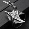 Vintage Punk Style Irregular Geometric Open Ring, Women's Personalized Trendy Holiday Party Accessories