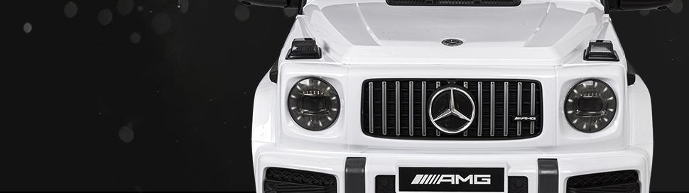 Elektroauto für Kinder MERCEDES AMG G63 weiß