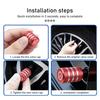 4PCS Alloy Car Wheel Tire Valve Air Stem Cap Cover Decoration Accessories For Benz AMG VIANO GLB GLC W108 W124 W126 W169 W176 PH8