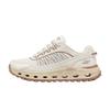 Glide-Step At Fabric Synthetic Leather Comfortable Versatile Low-Top Casual Shoes Women Sneaker White 180049-NTBR