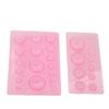 Cross-border Ultra-light Polymer Clay Tool Set: Semi-Circular Quilling and Embossing Mold