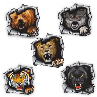 Autocolant pentru mașină Wolf Impermeabil Vinil Decal Accesorii Auto Decor
