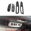Car Inner Door Window Lift Armrest Switch Panel Cover Trim Frame Parts Accessories For Honda Fit Jazz