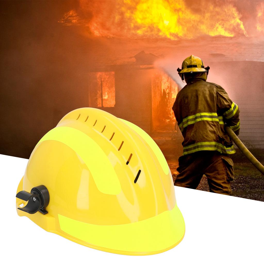 Hard Hat   Lining Heat Resistant Shock Absorbing Slotted Construction   Work Helmet