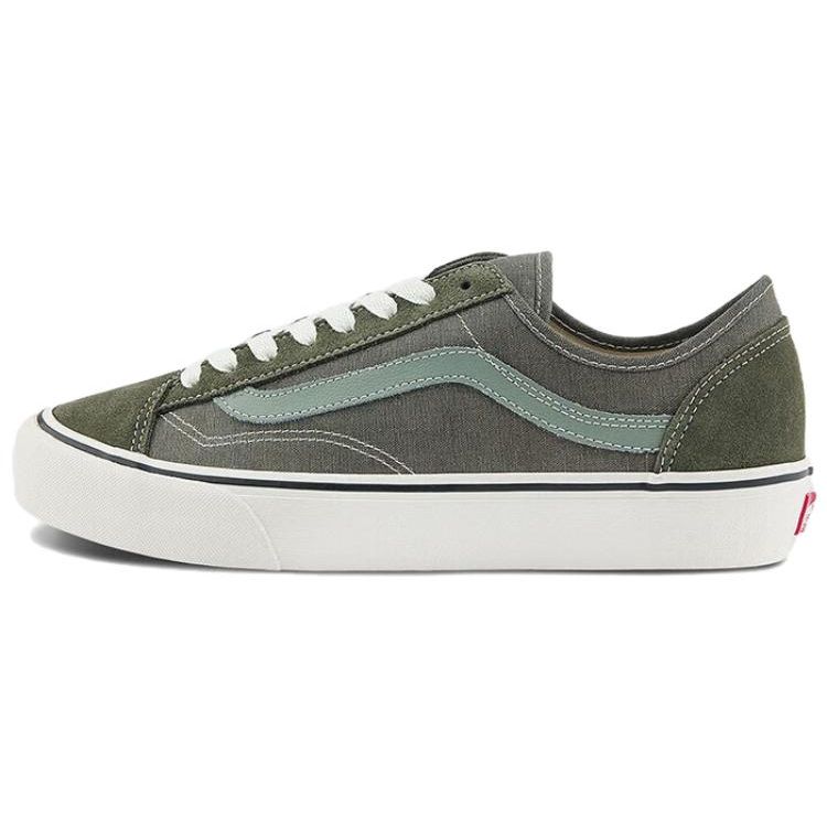 Vans Style 36 Comfortable Versatile Low-Top Skate Shoes Unisex sneaker Green VN0007R2DOL