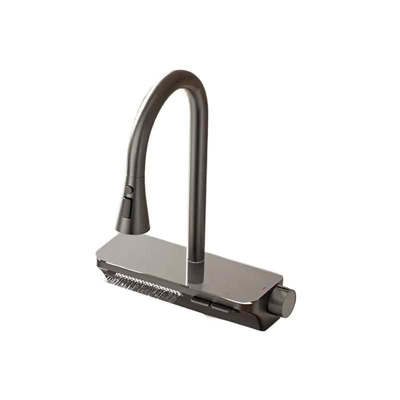 ARROW Piano Button Pull-Out Kitchen Faucet