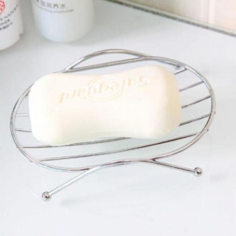 Stainless steel round soap dish