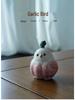 Handmade Yixing Purple Clay Garlic Bird Tea Pet Ornament