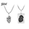 Lightweight Couple Necklaces 2Pcs Heart Charm Necklace Love Keepsake Fine