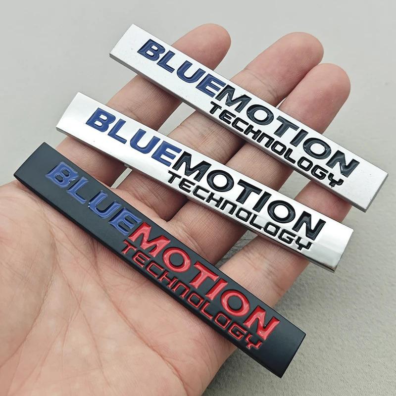 3D Metal Car Styling TSI BLUE MOTION Logo Sticker Rear Trunk Badge Front Grille Emblem For VW Golf MK4 MK5 MK6 MK7 Polo Passat