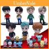 Exquisites 7-teiliges Set K-Pop Bangtan Boys Star-Figuren für einzigartige Dekoration
