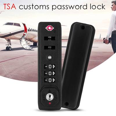 Weatherproof Protection Security 3 Digit Combination Lock TSA007 TSA Customs Lock Safely Code Lock