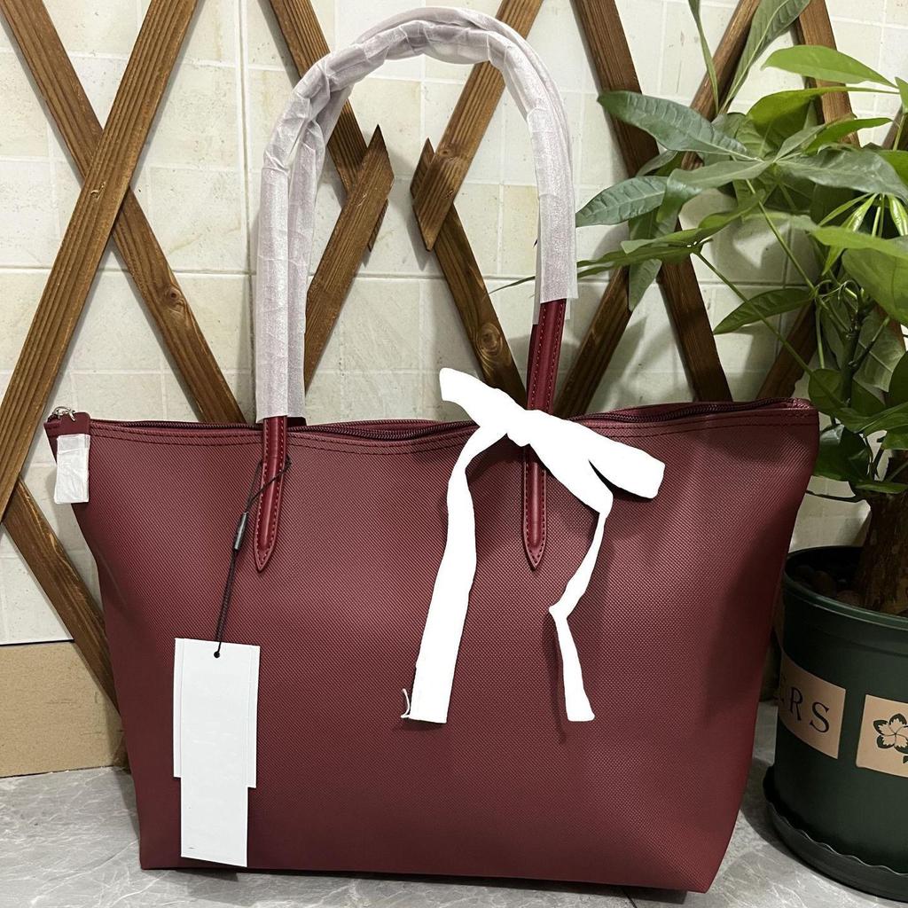 Bolso de Mano de Imitación Cocodrilo de Lujo para Mujer - Gran Capacidad, Impermeable, Ligero, Bolsa de Compras