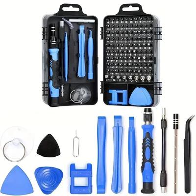 115 In 1 Precision Screwdriver Set PRO Electronics Magnetic Repair Tool Kit With Case For Repair Computer IPhone PC Household