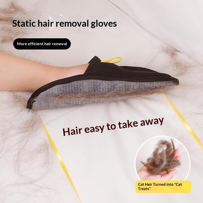 Portable Washable Pet Hair Remover Gloves Reusable Clothes Furniture Dog Cat Hair Removal Glove Pet Cleaning Accessories