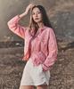 Discovery Expedition Women'S Freshvent 2.0 Pocket Crop Windbreaker (L/Pink)