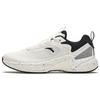New C37+ Wear Resistant Low Top Running Shoes Men's Black White 912335537-4