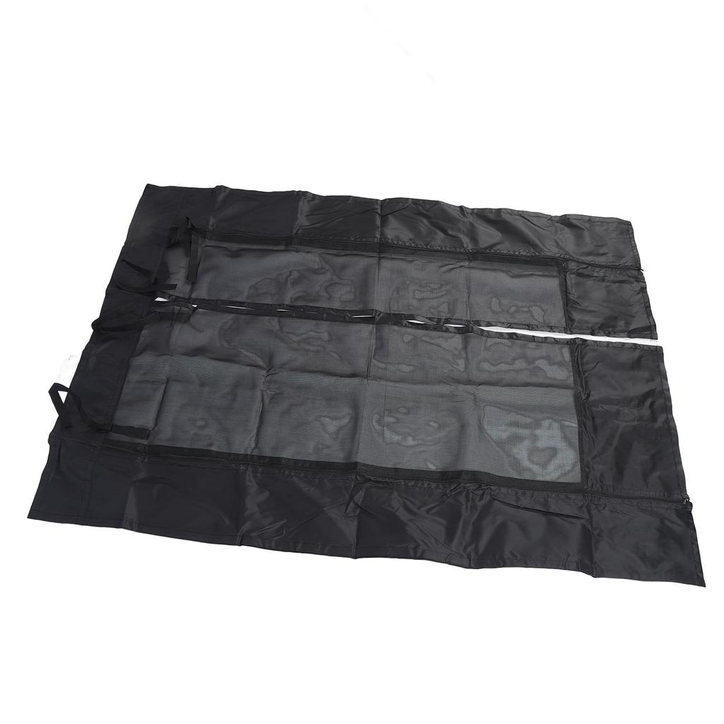 Moskitiera do Vana 420DPA Zamek Błyskawiczny Zamknięcie Magnetyczne Ochrona przed Muchami Campingowe Drzwi Ekranowe do Vana Drzwi Przesuwne