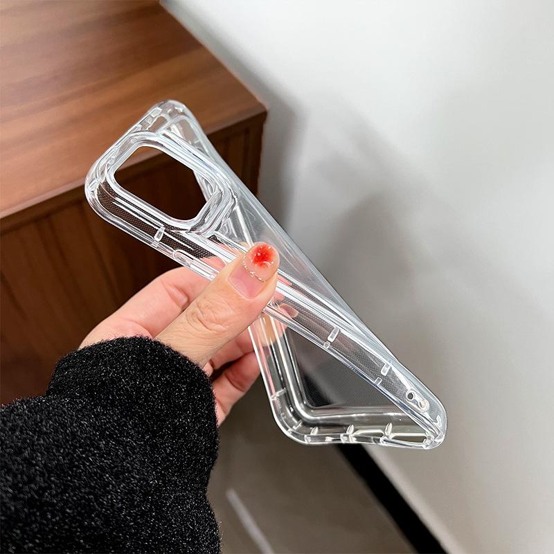 

Shock-absorbing Airbag Case Suitable for IPhone15 Thickened Anti-fall 16ProMax High-end 12 Full-inclusive 11 Protective Case iPhone 6/7/8