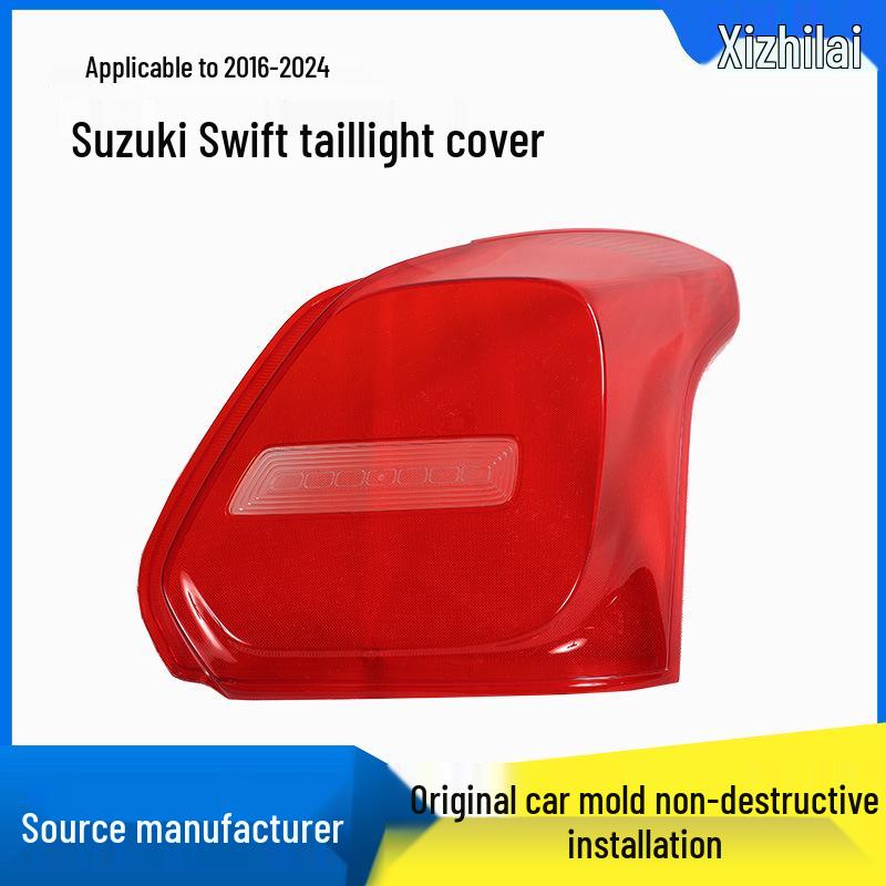 Rote Rückleuchtenabdeckungen für Suzuki Swift 2016-2024 - Links & Rechts Hinten
