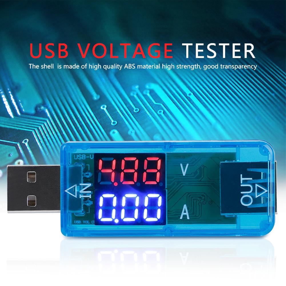 USB Color LCD Voltmeter Ammeter Current Meter Multimeter Charger USB Tester