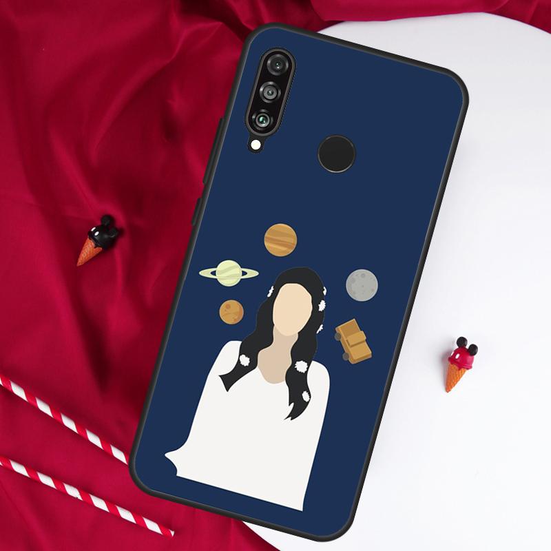 Lana Del Rey For Huawei Nova Y90 Y70 Y60 Y72 Y73 Y61 Y91 7i 8i 11i 12i 12s 9 10 SE P20 P30 P40 Lite Case